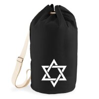 Seesack Davidstern Symbol 20 Liter Black