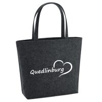 Filzshopper Quedlinburg Herz, 22 Liter