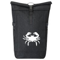 Kurierrucksack Krebs Sternzeichen 30-44 Liter Black Melange