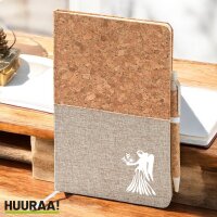 Notizbuch A5 Jungfrau Sternzeichen 80 Blatt inkl....