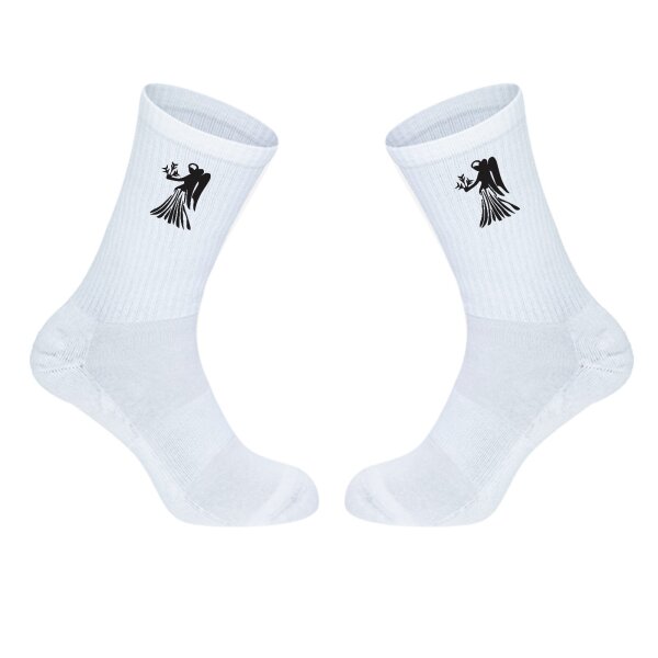 Unisex Socken Jungfrau Sternzeichen Baumwolle