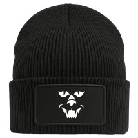 Beanie mit Patch Werwolf Halloween Black