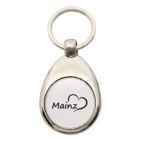 Schlüsselanhänger Mainz Herz