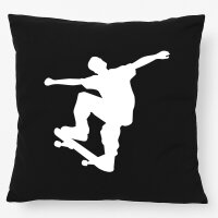 Kissen Skateboarder Silhouette 40x40cm