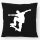 Kissen Skateboarder Silhouette 40x40cm