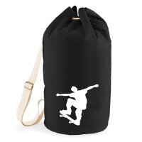 Seesack Skateboarder Silhouette 20 Liter Black