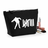 Kulturbeutel Zombie Strichliste 1 Liter Charcoal