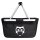 Einkaufskorb faltbar Eule Comic 20 Liter Black