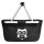 Einkaufskorb faltbar Eule Comic 20 Liter Black