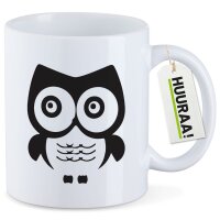 Kaffeetasse Eule Comic 330ml
