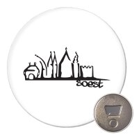 Magnet Soest Skyline 59mm K&uuml;hlschrankmagnet