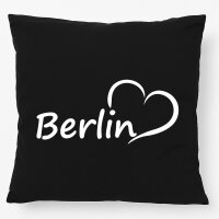 Kissen Berlin Herz 40x40cm