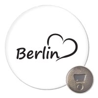 Magnet Berlin Herz 59mm K&uuml;hlschrankmagnet