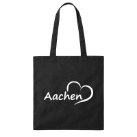 Jutebeutel Aachen Herz 10 Liter