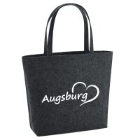 Filzshopper Augsburg Herz, 22 Liter