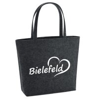 Filzshopper Bielefeld Herz, 22 Liter
