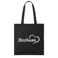 Jutebeutel Bochum Herz 10 Liter
