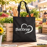 Jutebeutel Bottrop Herz 10 Liter