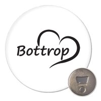 Magnet Bottrop Herz 59mm K&uuml;hlschrankmagnet