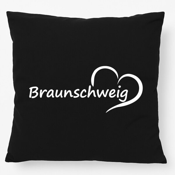 Kissen Braunschweig Herz 40x40cm
