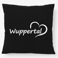 Kissen Wuppertal Herz 40x40cm