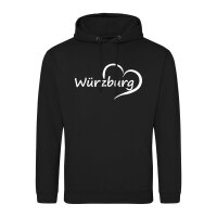 Unisex Hoodie W&uuml;rzburg Herz