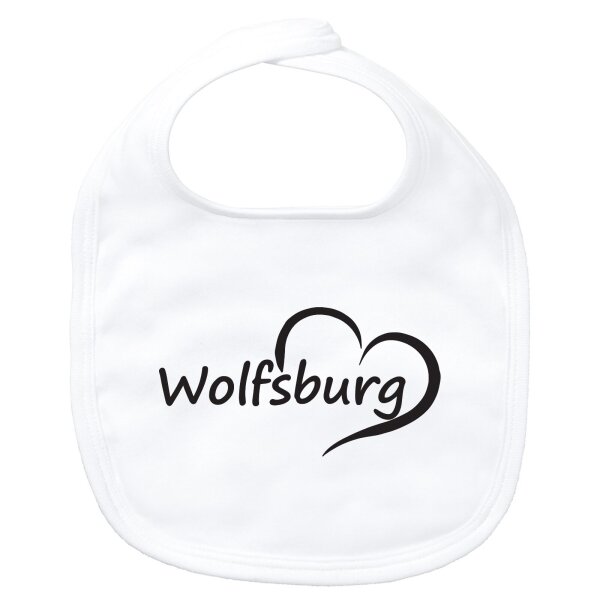 Baby Lätzchen Wolfsburg Herz