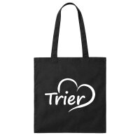 Jutebeutel Trier Herz 10 Liter