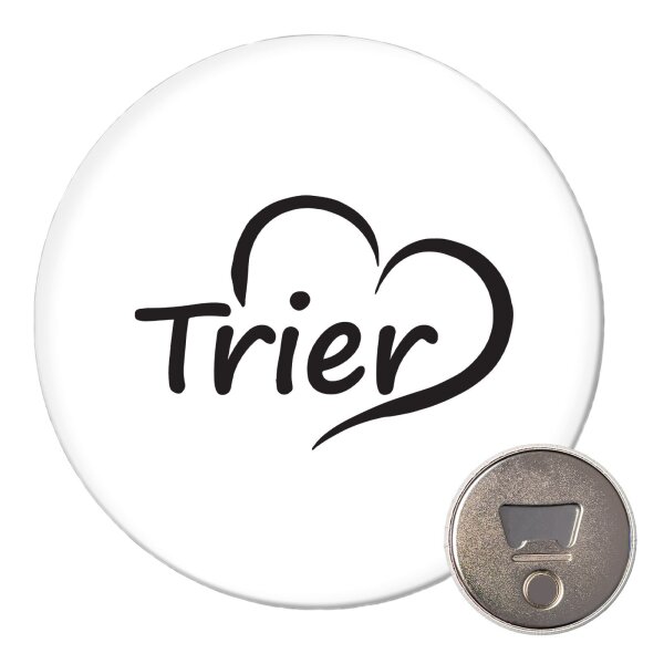 Magnet Trier Herz 59mm Kühlschrankmagnet