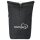 Kurierrucksack Stuttgart Herz 30-44 Liter Black Melange