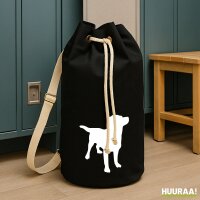 Seesack Labbi Labrador Silhouette 20 Liter Black