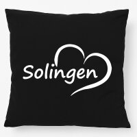 Kissen Solingen Herz 40x40cm
