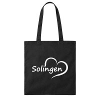 Jutebeutel Solingen Herz 10 Liter