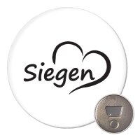 Magnet Siegen Herz 59mm K&uuml;hlschrankmagnet