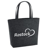 Filzshopper Rostock Herz, 22 Liter