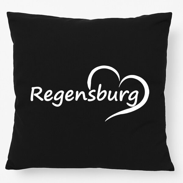 Kissen Regensburg Herz 40x40cm