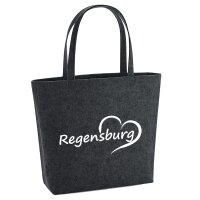 Filzshopper Regensburg Herz, 22 Liter