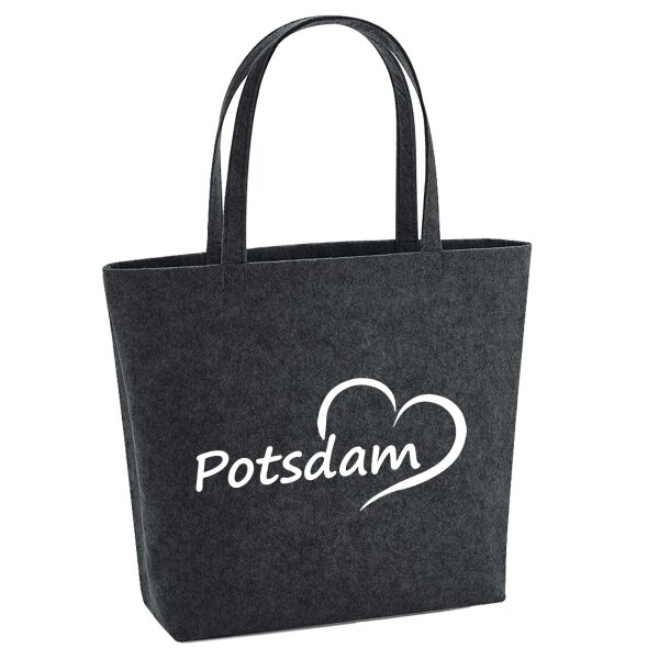 Filzshopper Potsdam Herz, 22 Liter