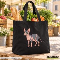 Einkaufstasche Sphynx Comic Canvas-Shopper 30 Liter