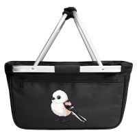 Einkaufskorb faltbar Shima-Enaga Comic 20 Liter Black