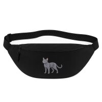 Bauchtasche Russisch Blau Comic 2,5 Liter Black