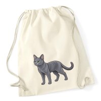 Turnbeutel Russisch Blau Comic 12 Liter