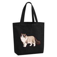 Einkaufstasche Ragdoll Comic Canvas-Shopper 30 Liter