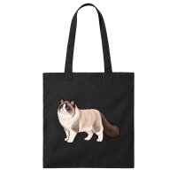 Jutebeutel Ragdoll Comic 10 Liter