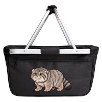 Einkaufskorb faltbar Manul Comic 20 Liter Black