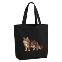 Einkaufstasche Maine Coon Comic Canvas-Shopper 30 Liter