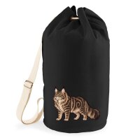 Seesack Maine Coon Comic 20 Liter Black