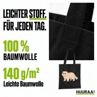 Jutebeutel Exotic Shorthair Comic 10 Liter