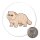 Magnet Exotic Shorthair Comic 59mm Kühlschrankmagnet