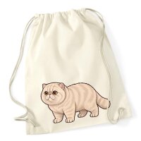Turnbeutel Exotic Shorthair Comic 12 Liter